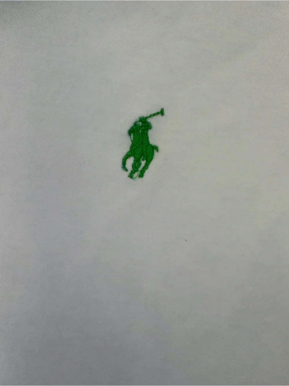 Ralph Lauren Sport Slim Fit White Polo Green Pony Logo Girls L